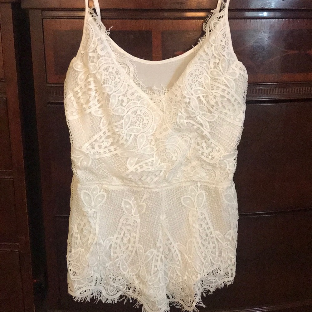 Lace Romper